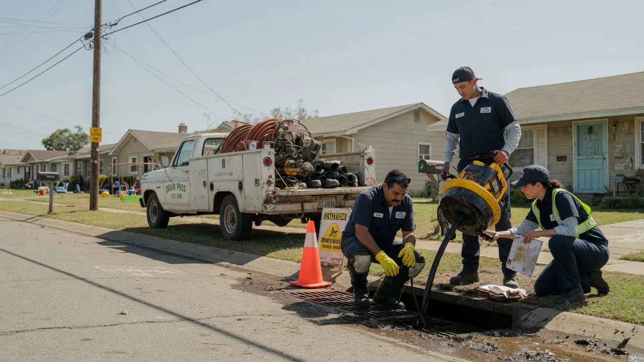 Drain Cleaning in Encinal, TX near me